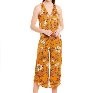 Saltwater Luxe Floral Crop Jumpsuit